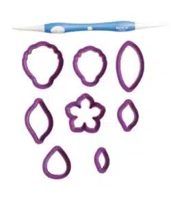 Decora winter flowers cutter set 9 bij cake, bake & love 11 Decora winter flowers cutter set 9 bij cake, bake & love 10