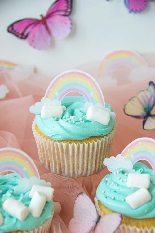 Crystal candy edible decorations - rainbow toppers bij cake, bake & love 7