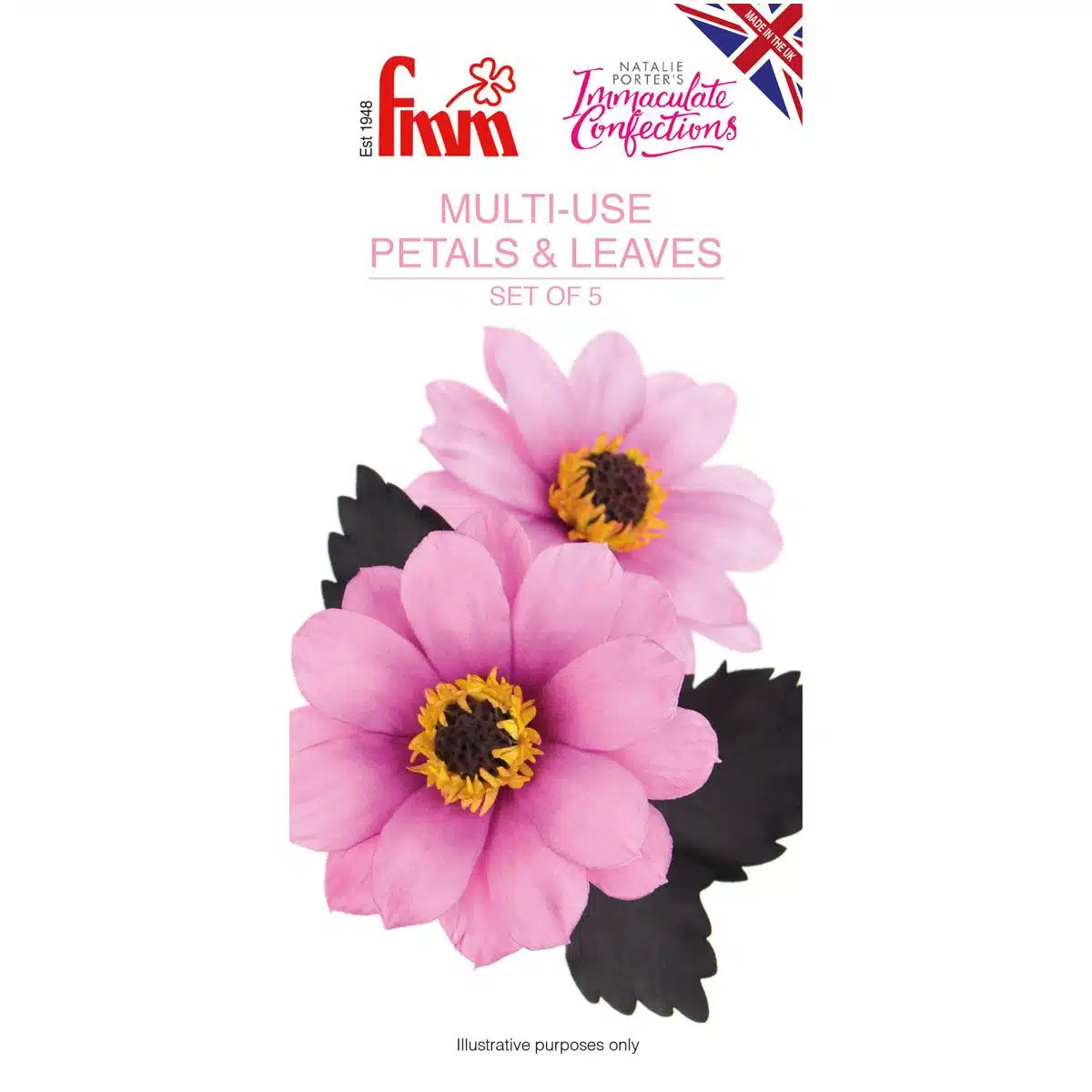 Fmm multi-use petals & leaves bij cake, bake & love 5 Fmm multi-use petals & leaves