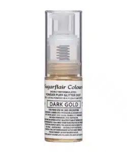 Sugarflair Pump Spray Glitter Dust -Dark Gold-