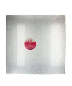 FunCakes Cake Drum Vierkant 50,5 cm - Zilver