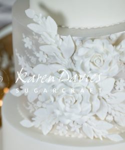 Karen davies siliconen mould - large rose bij cake, bake & love 11