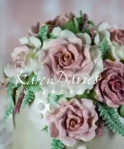 Karen davies siliconen mould - large rose bij cake, bake & love 10