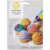Wilton colorswirl tri-color large coupler bij cake, bake & love 3