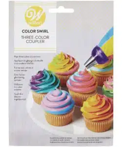 Wilton ColorSwirl Tri-Color Large Coupler