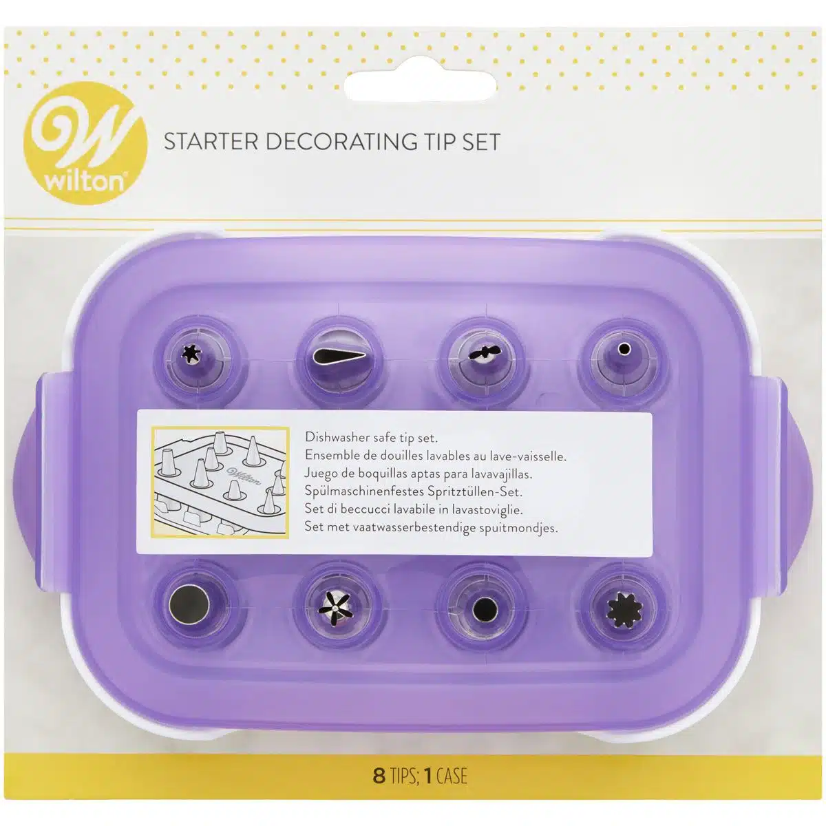 Wilton starter decorating tip set/9 bij cake, bake & love 5 Wilton starter decorating tip set/9