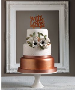 Gumpaste boeket anemoon 14 cm bij cake, bake & love 6