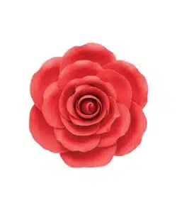 Gumpaste Rose Red 10 cm