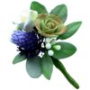 Gumpaste boeket distel bloemen 12,5 cm bij cake, bake & love 3
