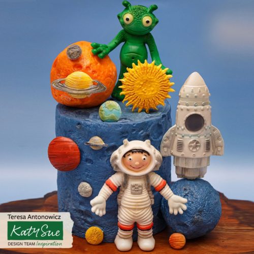 Katy sue designs - moon surface texture mat bij cake, bake & love 7