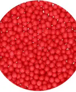 Alternative view of FunCakes Zachte Parels Medium Rood 80 g