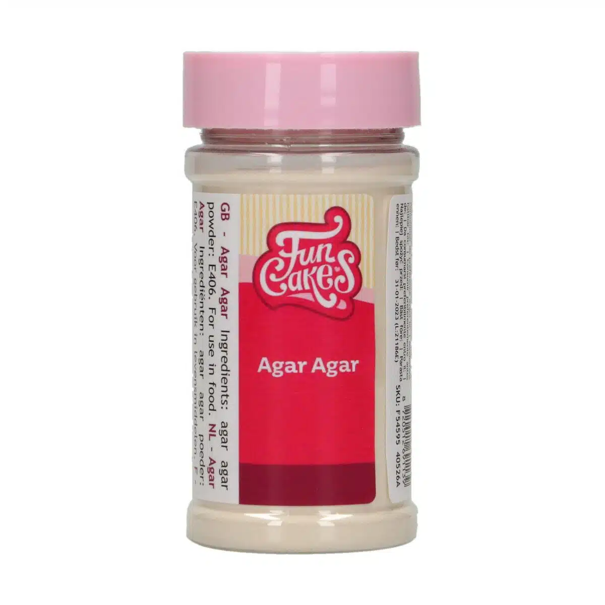 Funcakes agar agar 50 g bij cake, bake & love 5 Funcakes agar agar 50 g