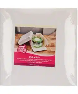 FunCakes Taartdoos Wit 28x28x15 cm pk/1