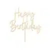 Partydeco houten topper happy birthday bij cake, bake & love 3