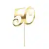 Partydeco caketopper 50 goud bij cake, bake & love 4 Partydeco caketopper 50 goud bij cake, bake & love 3