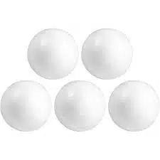 Piepschuim bal doorsnede 3 cm - 5 stuks