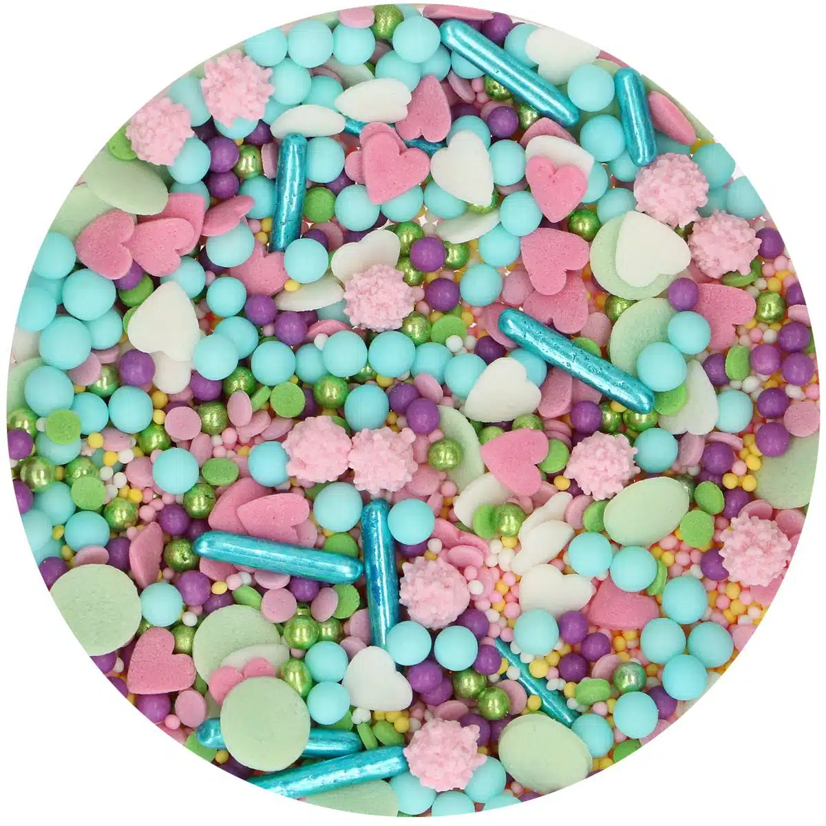 Funcakes sprinkle medley pretty sweet 65 g bij cake, bake & love 6 Funcakes sprinkle medley pretty sweet 65 g - afbeelding 2