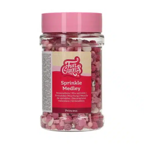 Funcakes sprinkle medley princess 180 g