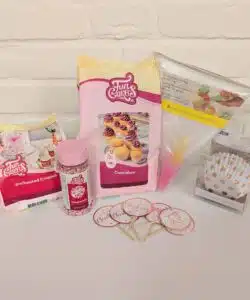 Doop Cupcakes Pakket Rosé goud