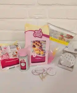 Doop Cupcakes Pakket Zilver