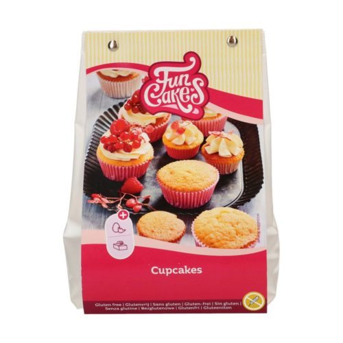 Funcakes mix voor cupcakes, glutenvrij 500 g bij cake, bake & love 5