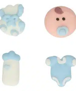 Alternative view of FunCakes Suikerdecoratie Baby Blauw Set/12