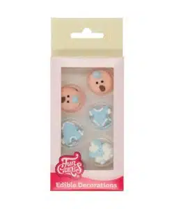 FunCakes Suikerdecoratie Baby Blauw Set/12