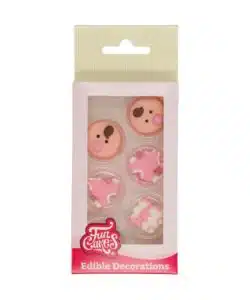 FunCakes Suikerdecoratie Baby Roze Set/12