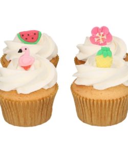 Funcakes suikerdecoratie tropical set/8 bij cake, bake & love 10