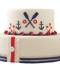 Wilton fondant & gum paste mold nautical bij cake, bake & love 13