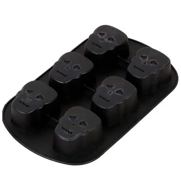Wilton siliconen mal schedel bij cake, bake & love 6 Wilton siliconen mal schedel - afbeelding 2