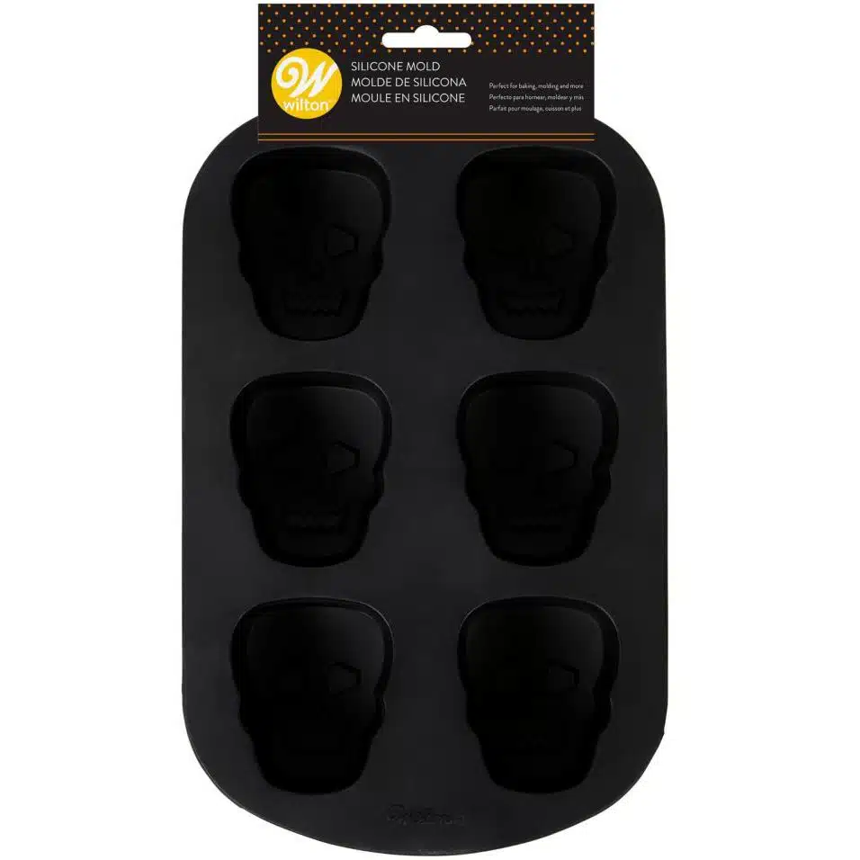 Wilton siliconen mal schedel bij cake, bake & love 5 Wilton siliconen mal schedel