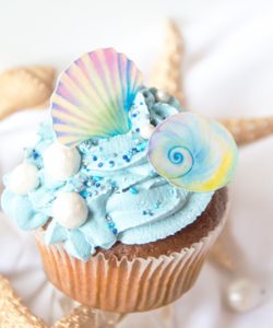 Crystal candy edible decorations - sea shells bij cake, bake & love 13