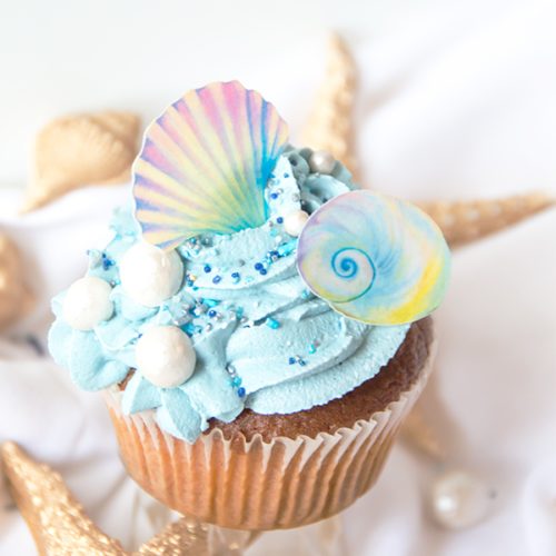 Crystal candy edible decorations - sea shells bij cake, bake & love 8