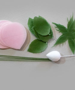 Crystal candy edible flowers kit - rose pink bij cake, bake & love 13