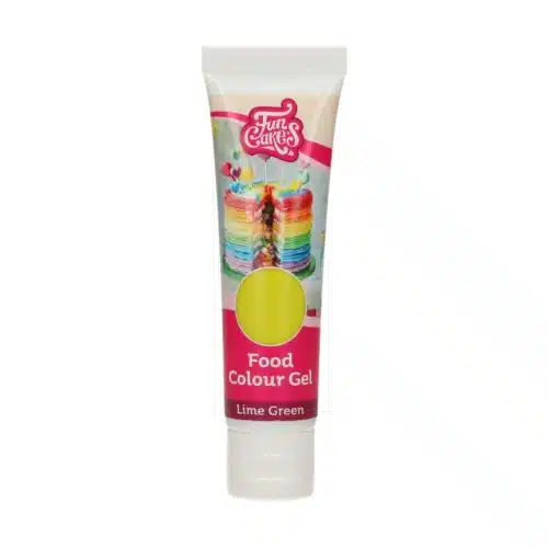Funcakes food colour gel lime green 30 g - afbeelding 2