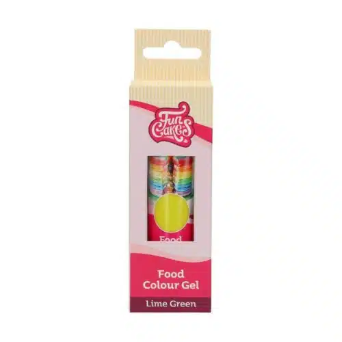 Funcakes food colour gel lime green 30 g