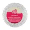 Funcakes cake drum rond ø12,5 cm - zilver bij cake, bake & love 1