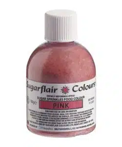 Sugarflair Sugar Sprinkles -Pink- 100g
