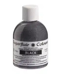 Sugarflair Sugar Sprinkles -Black- 100g