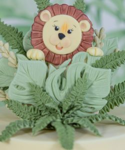 Karen davies silicone mould - leeuw - safari animal faces bij cake, bake & love 8