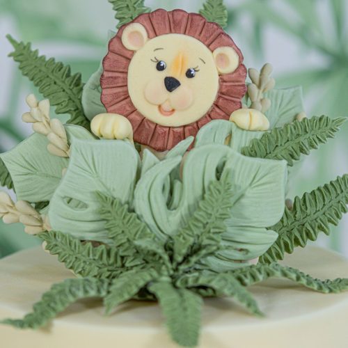 Karen davies silicone mould - leeuw - safari animal faces bij cake, bake & love 6