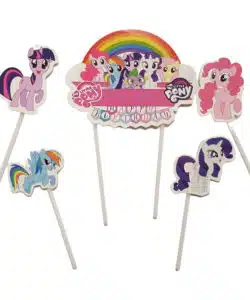 My Little Pony Taarttopper set 5