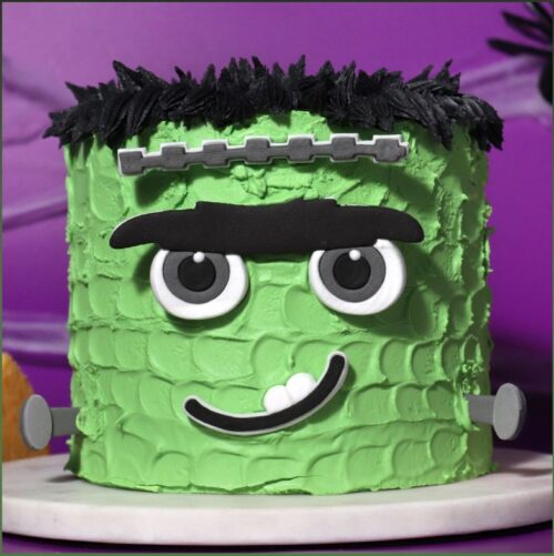 Halloween frankenstein taart pakket - afbeelding 2