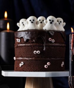 Halloween spook taartje pakket bij cake, bake & love 7