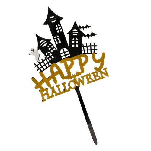 Caketopper happy halloween bij cake, bake & love 5