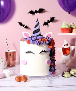 Alternative view of Halloween Halloween Unicorn Taart Pakket
