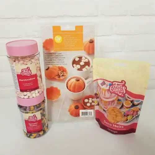 Halloween hot chocolate pumpkin bombs pakket