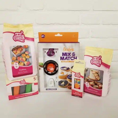 Halloween gevulde koekjes pakket