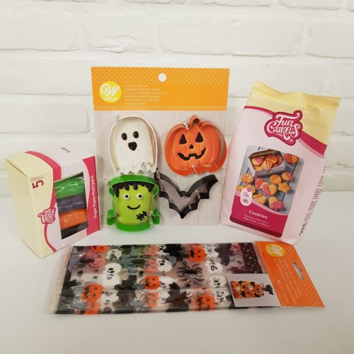 Halloween koekjes pakket + treat bags bij cake, bake & love 5